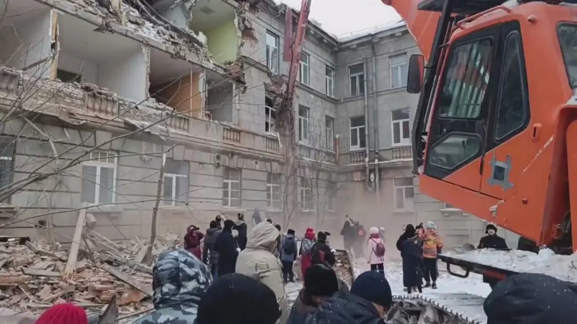    Фото: скриншот из видео в телеграм-канале SOS СПб СНОС.