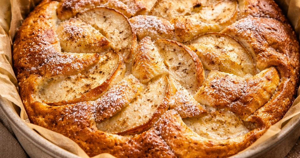 Пирог «3 стакана» с яблоками: смешал — вылил — испёк. Самый ленивый пирог, который всегда получается