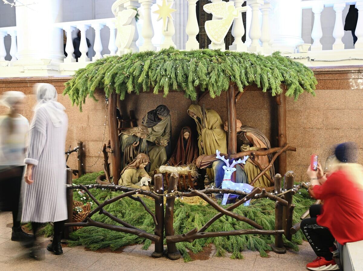    Празднование Рождества Христова в России | © РИА Новости / Константин Михальчевский