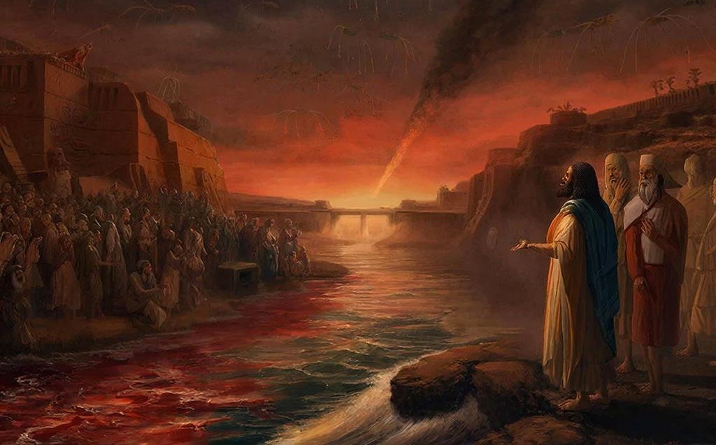 Десять казней египетских — это серия сверхъестественных бедствий, которые, согласно библейскому повествованию (Книга Исход), Господь навёл на Египет, чтобы убедить фараона освободить израильтян из рабства