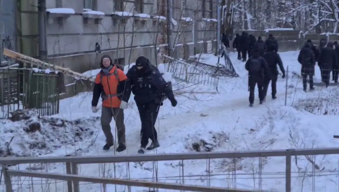    Фото: скриншот из видео в телеграм-канале SOS СПб снос