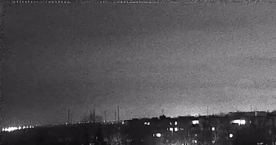    Видео с вражеских ресурсов прилёта в Днепропетровске, после которого в городе наступил блэкаут