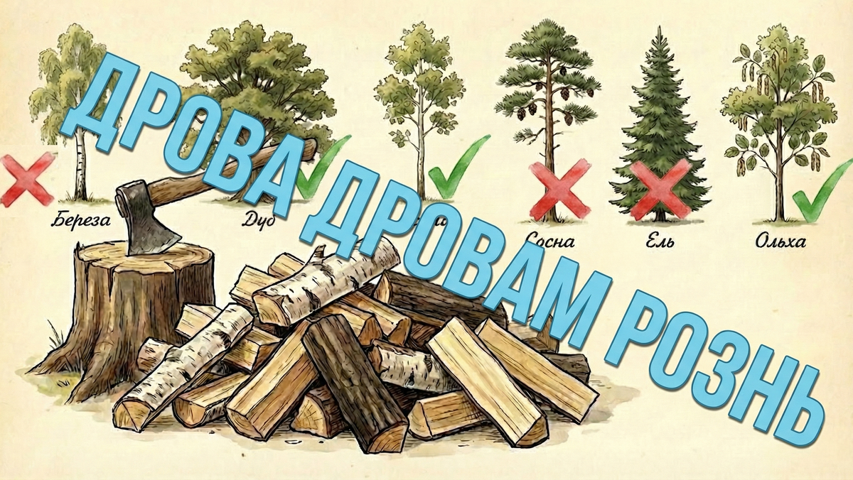 Как выбрать дрова?