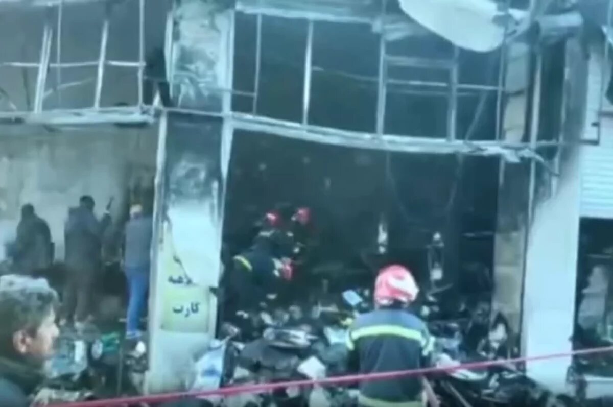    В Иране участники беспорядков сожгли мавзолей Аббаса