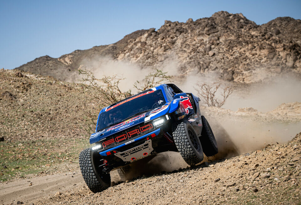    Дакар-2026, 5-й этап: Ford вне конкуренции, но Toyota пока впереди в общем зачётеMarcelo Maragni / Red Bull Content Pool