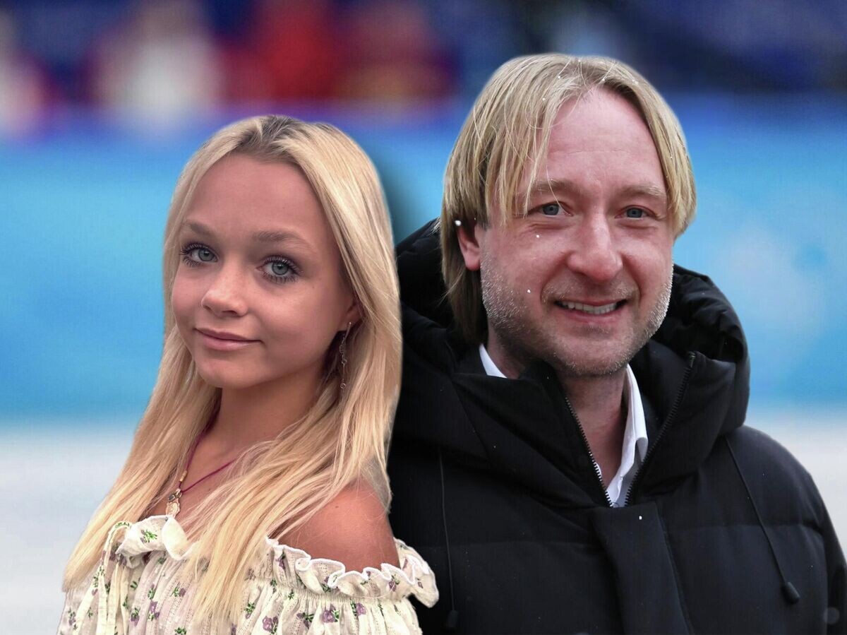    Елена Костылева и Евгений Плющенко | © РИА Новости