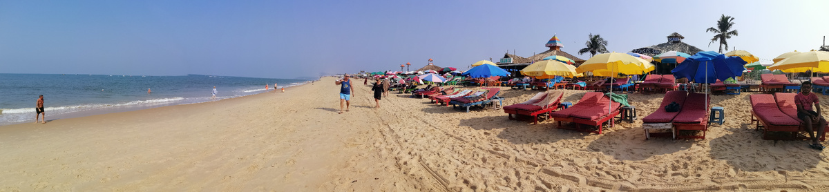 Пляж Кандолим. Все фотографии в данной статье сделаны Автором