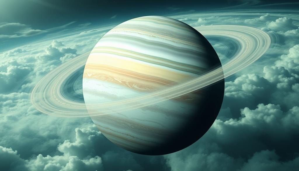    Уран с его необычным наклоном и холодными цветами