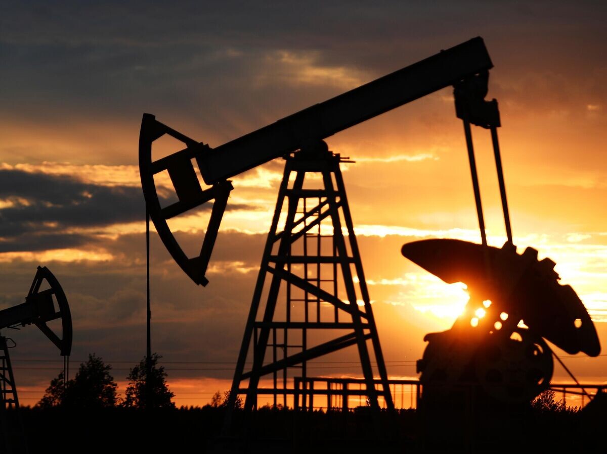    Работа нефтяных станков-качалок | © РИА Новости / Максим Богодвид