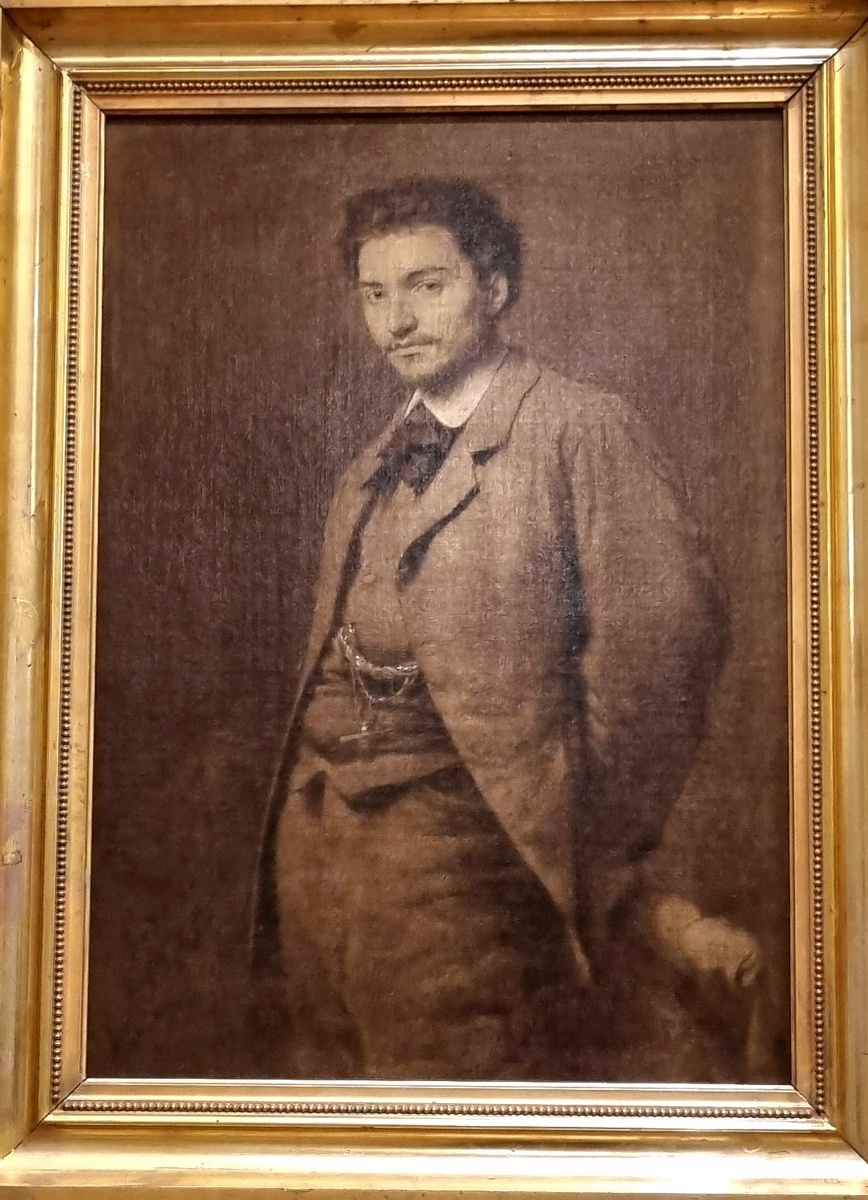 Портрет художника Фёдора Васильева руки Ивана Крамского.