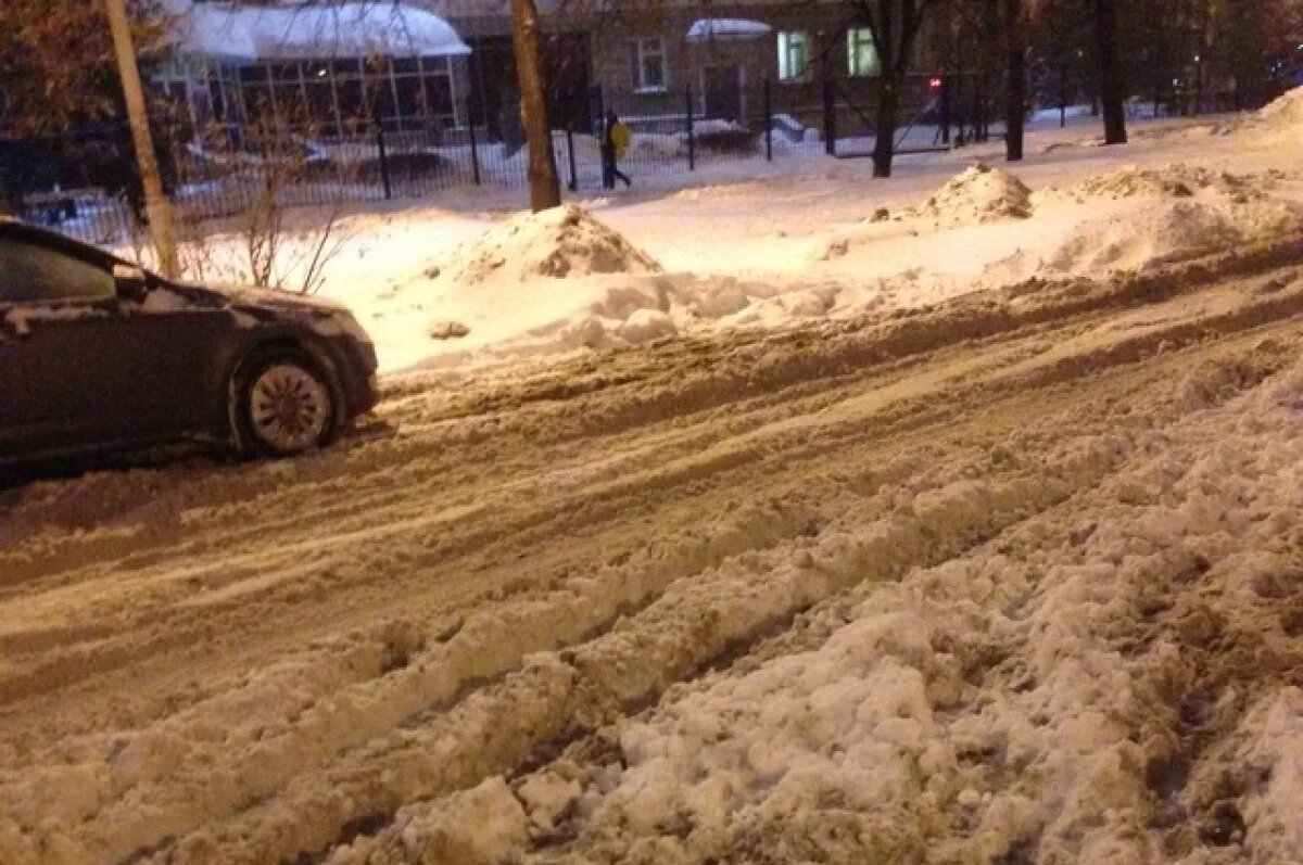    В Рязани началась прокурорская проверка по уборке дорог и дворов от снега