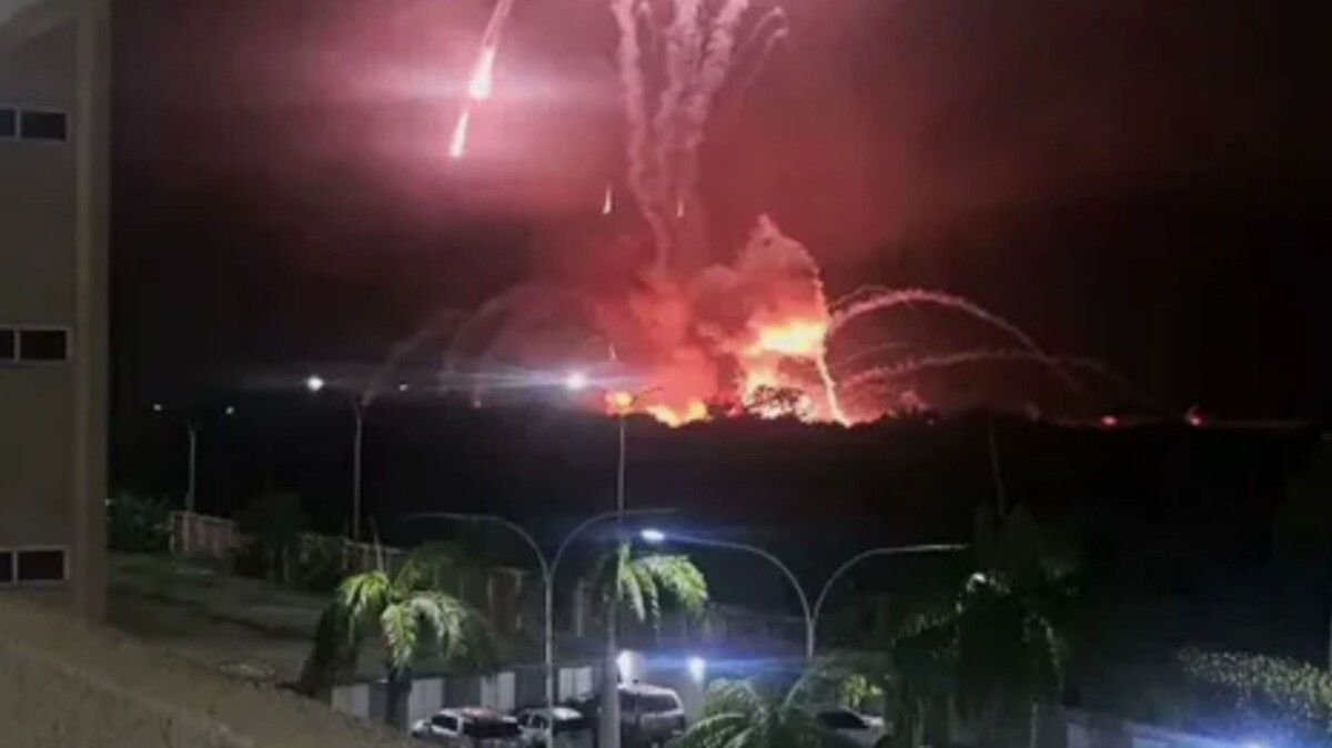 "Фейрверк" в Каракасе