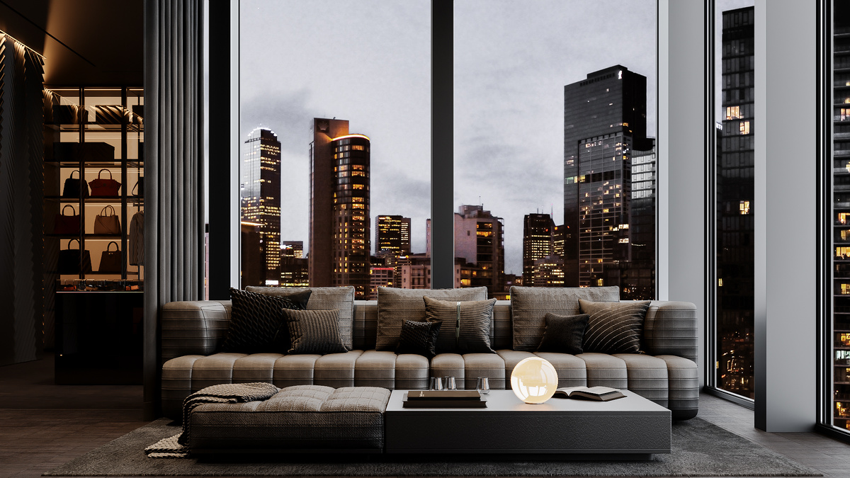 Дизайн интерьера от Сергея Лашина и студии VPROEKTE