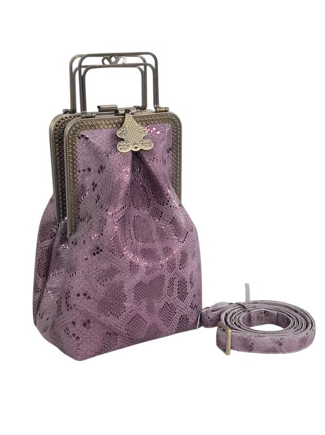 Кожаная сумка "Гретель-09". Ателье Ирины Берзиной.