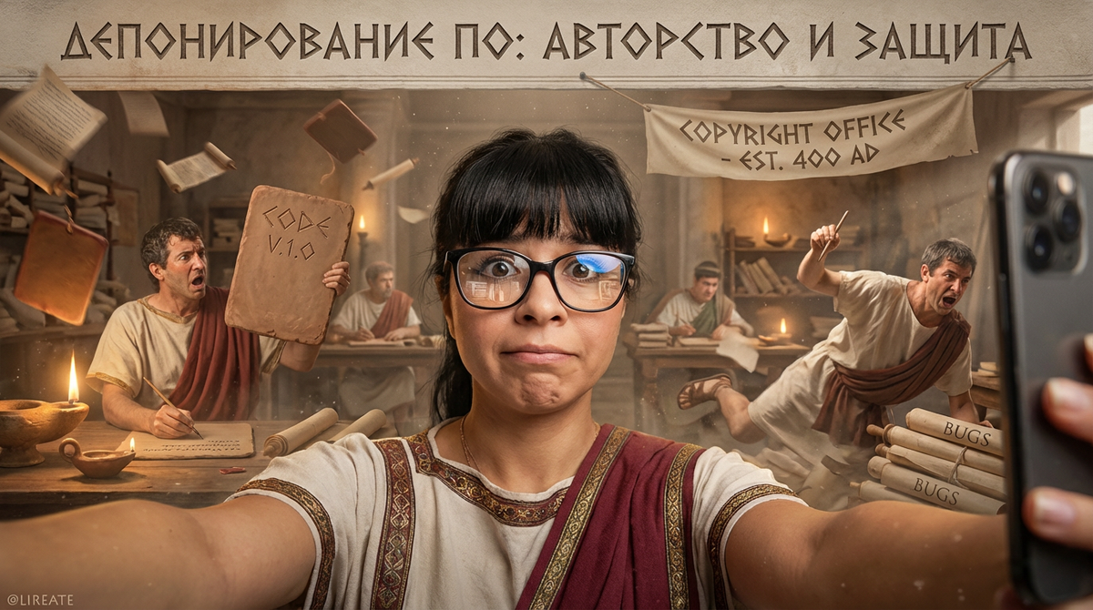    Депонирование ПО и авторские права Лирейт