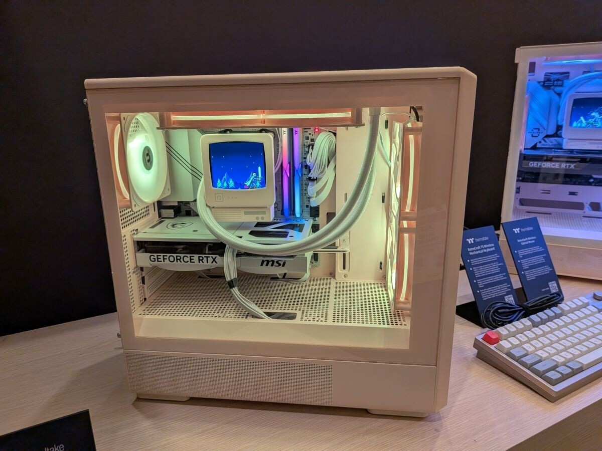    Thermaltake анонсировала корпуса и периферию для ПК в стиле ретро