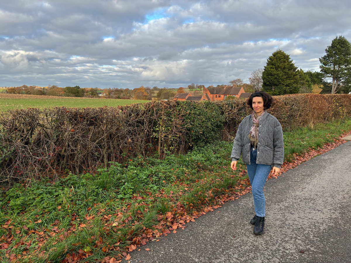 Автор в английской деревне. Фото из личного архива