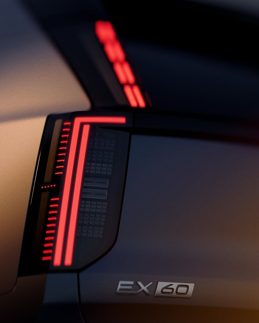    Тизер Volvo EX60