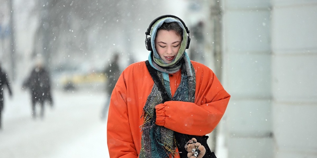 Циклон «Улли» добрался до Гомеля: снежный репортаж с городских улиц