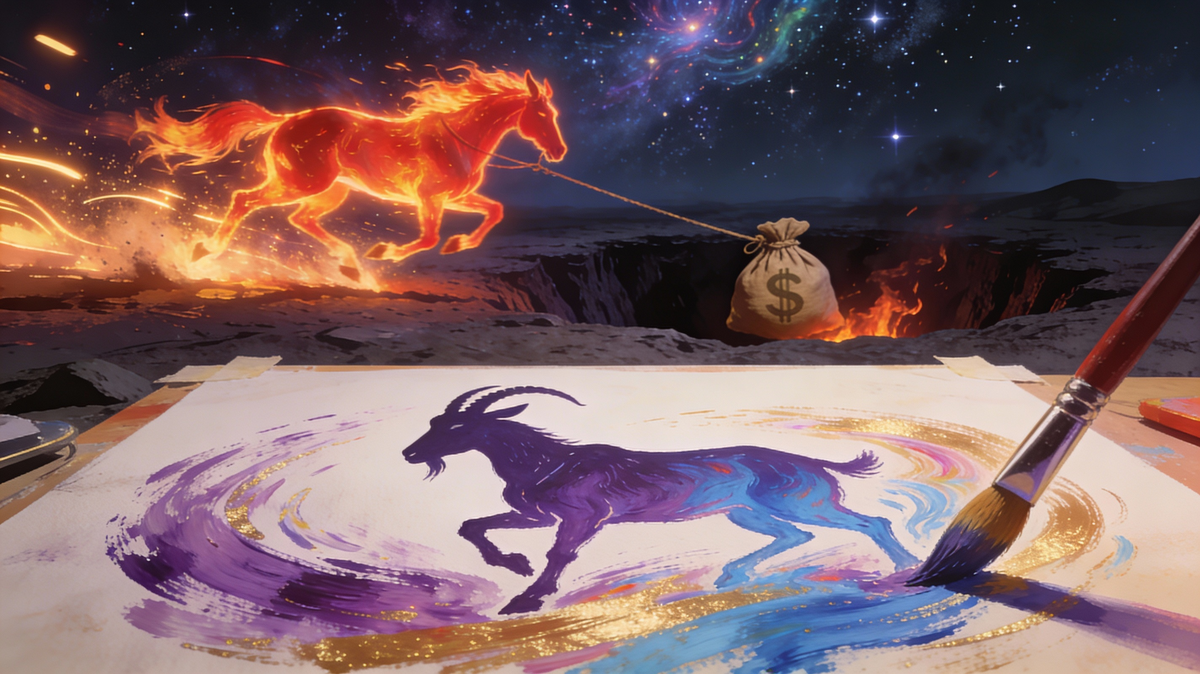 2026: Коза в потоке муз, Лошадь в охоте за деньгами 