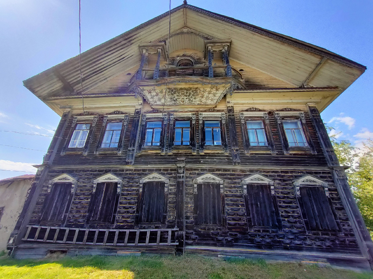 Дом Гусева М.С. Фото автора, май 2025 года. 