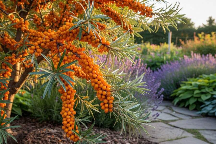 Облепиха в саду