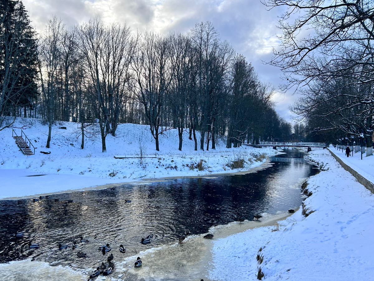 Речка Гдовка. 