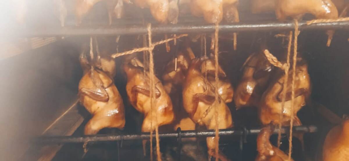 копченые перепела 