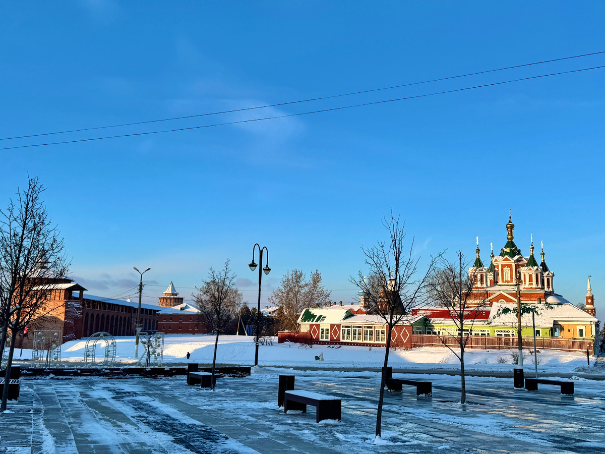 Коломна -красивый город. Фото автора.