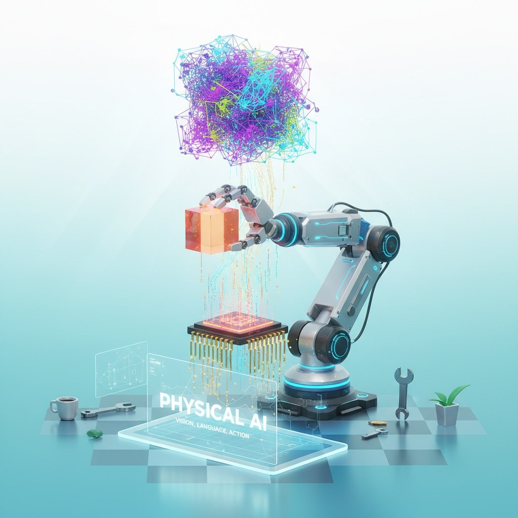 Эпоха Физического AI: Роботы учатся действовать