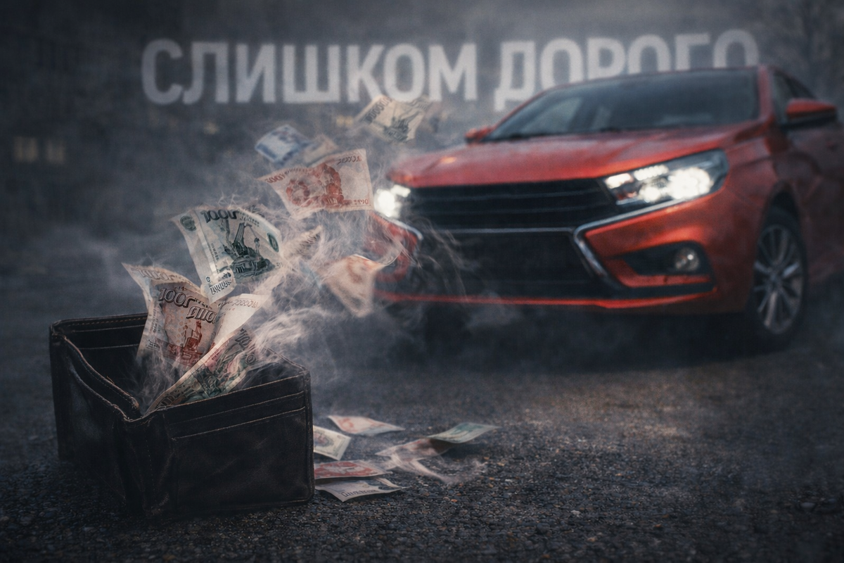 Владеть автомобилем слишком дорого.