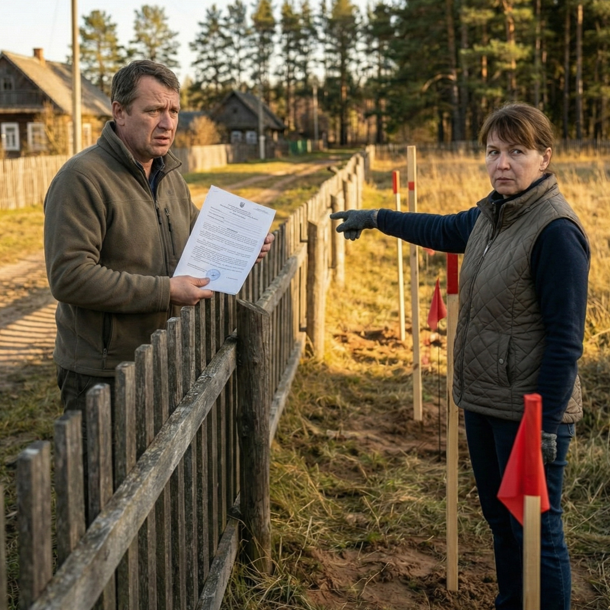 Согласование границ с соседями