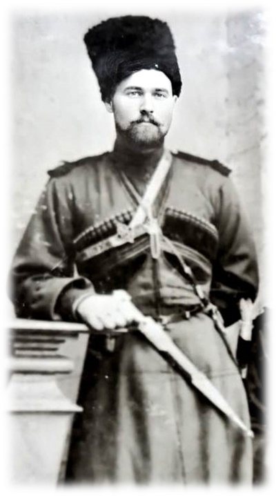 Петр Григорьевич Кондра в форме СЕИВК Период 1905-1909 годов.