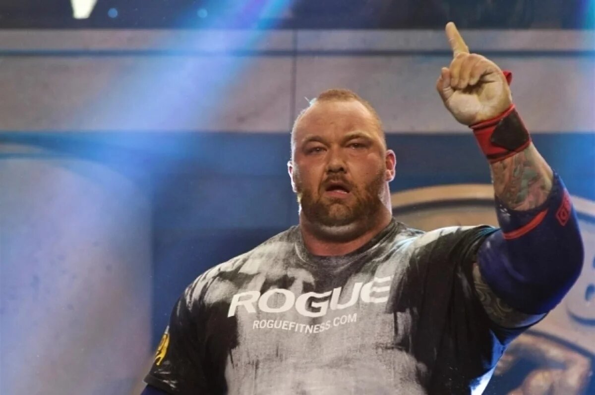    Актер «Игры престолов» Бьернссон примет участие в «Олимпиаде на стероидах»