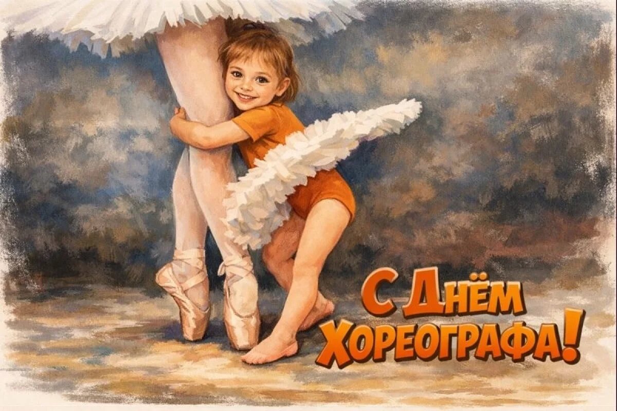    Открытки на День хореографа 2026.