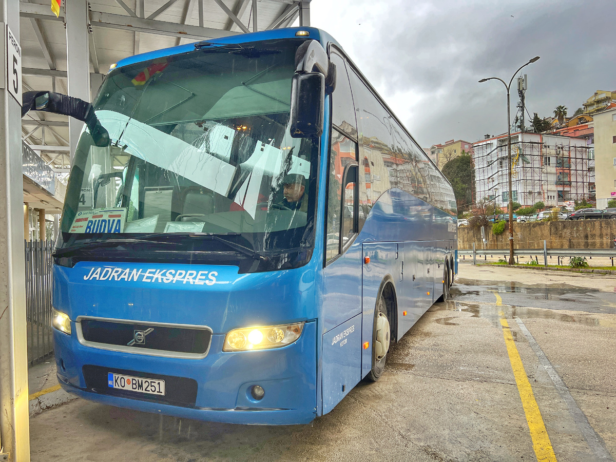 Автобус из Дубровника в Хецег-Ноаи. Фото автора 