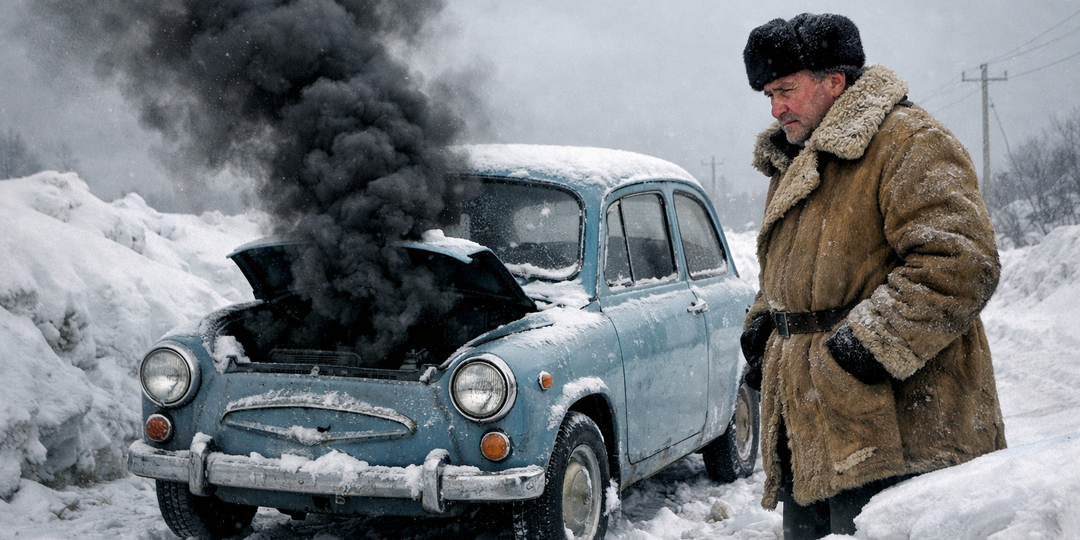 Внутри было холоднее, чем на улице. Почему конструкция мотора «Запорожца» превращала зимнюю поездку в пытку и при чем тут Porsche?