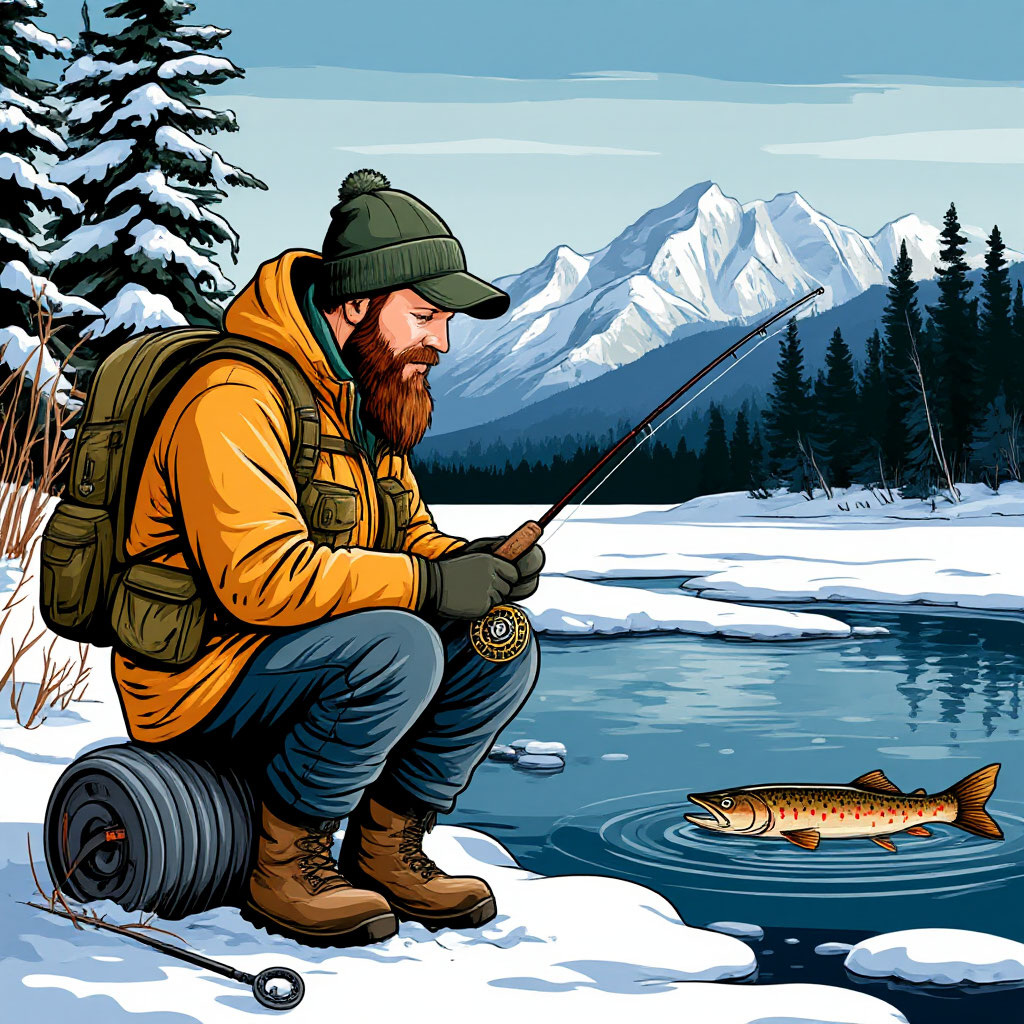 На зимней рыбалке без этого не обойтись.