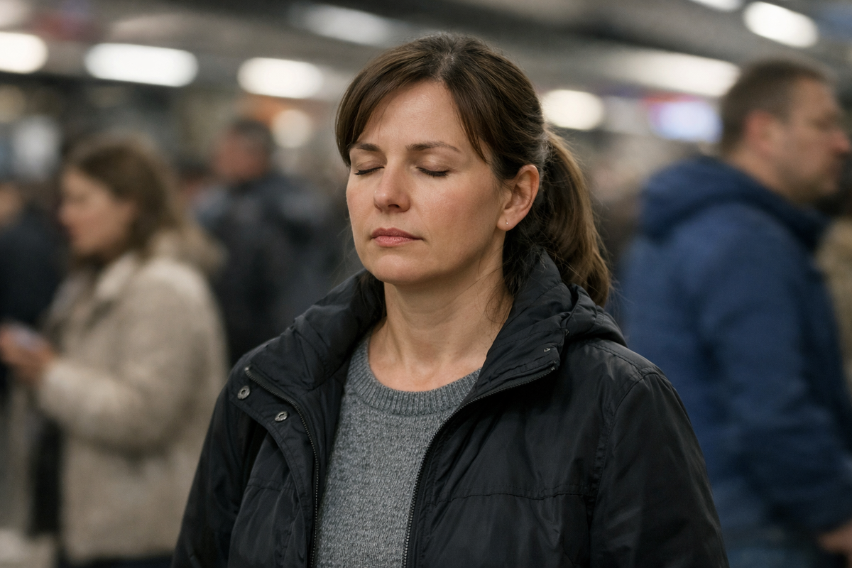 начните считать про себя