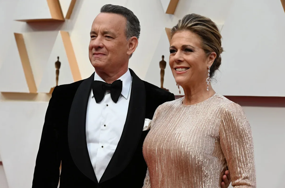 Том Хэнкс и Рита Уилсон 