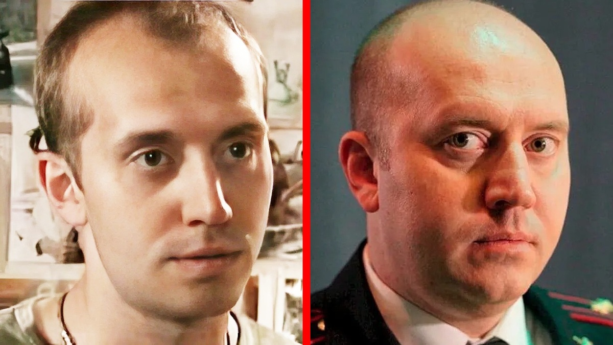 Слева молодой Сергей Бурунов (с волосами!), справа — в роли Яковлева