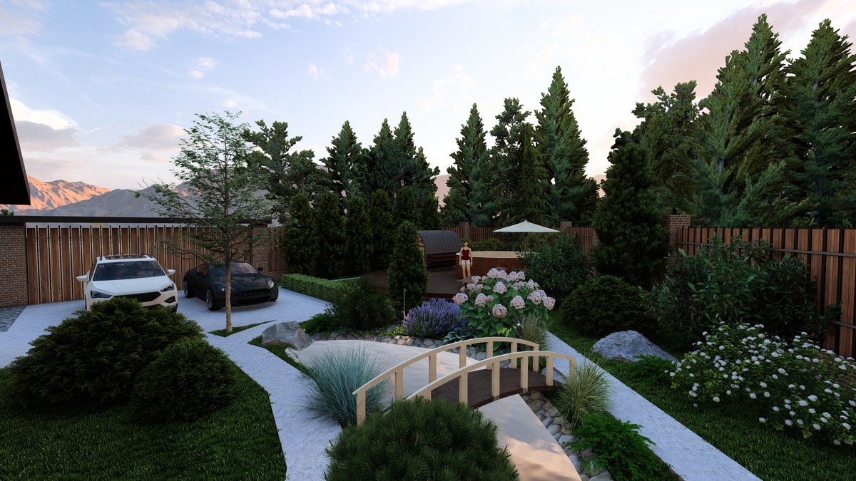 3D визуализация одного из моих проектов