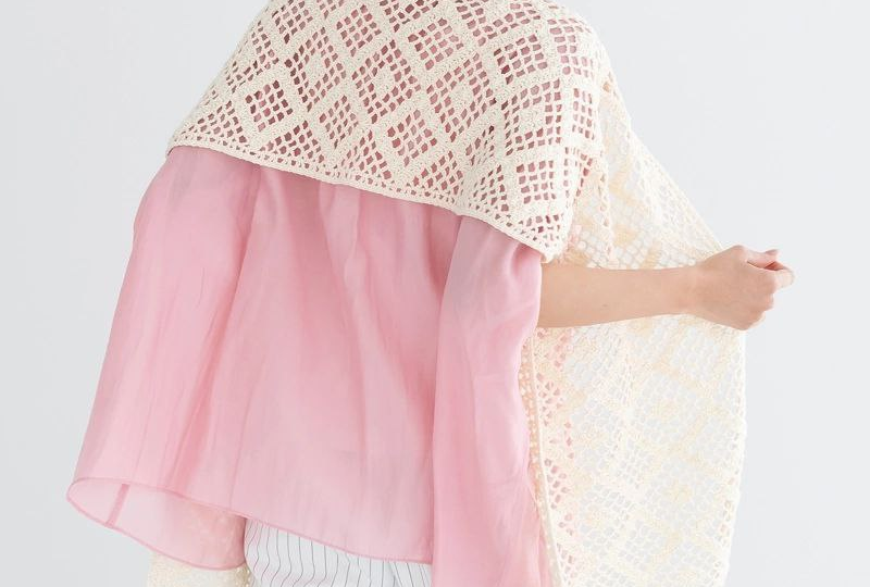 Палантин крючком: стильный аксессуар за выходные