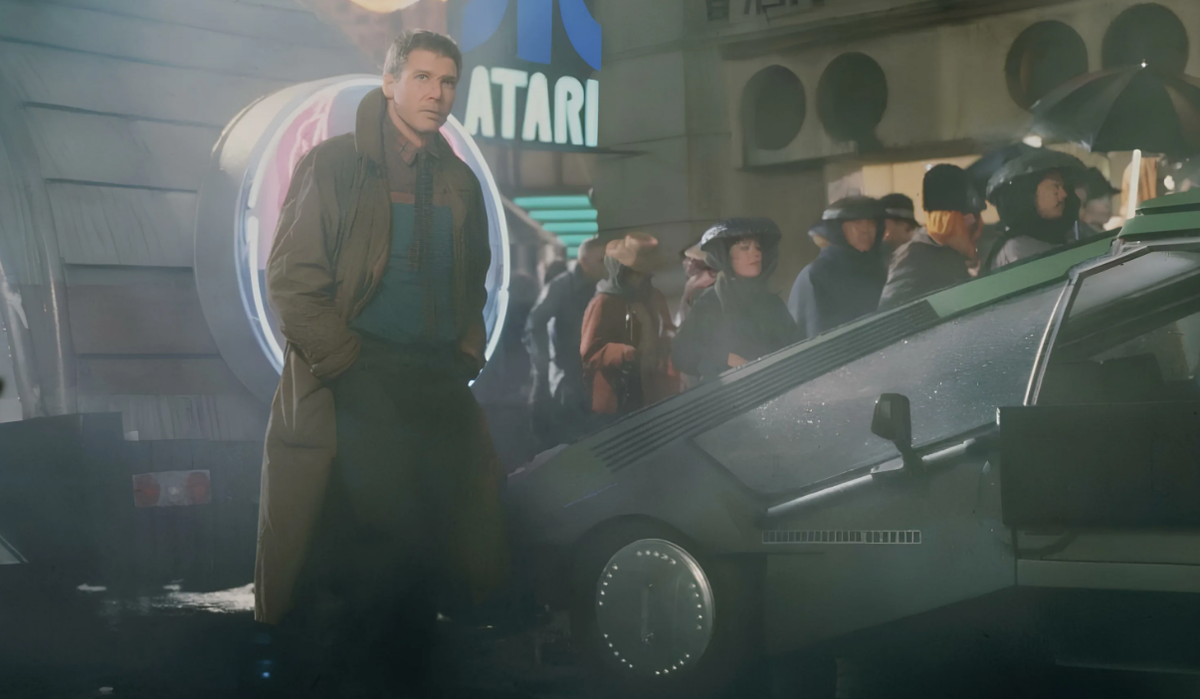 Кадр из фильма "Бегущий по лезвию" 1982г