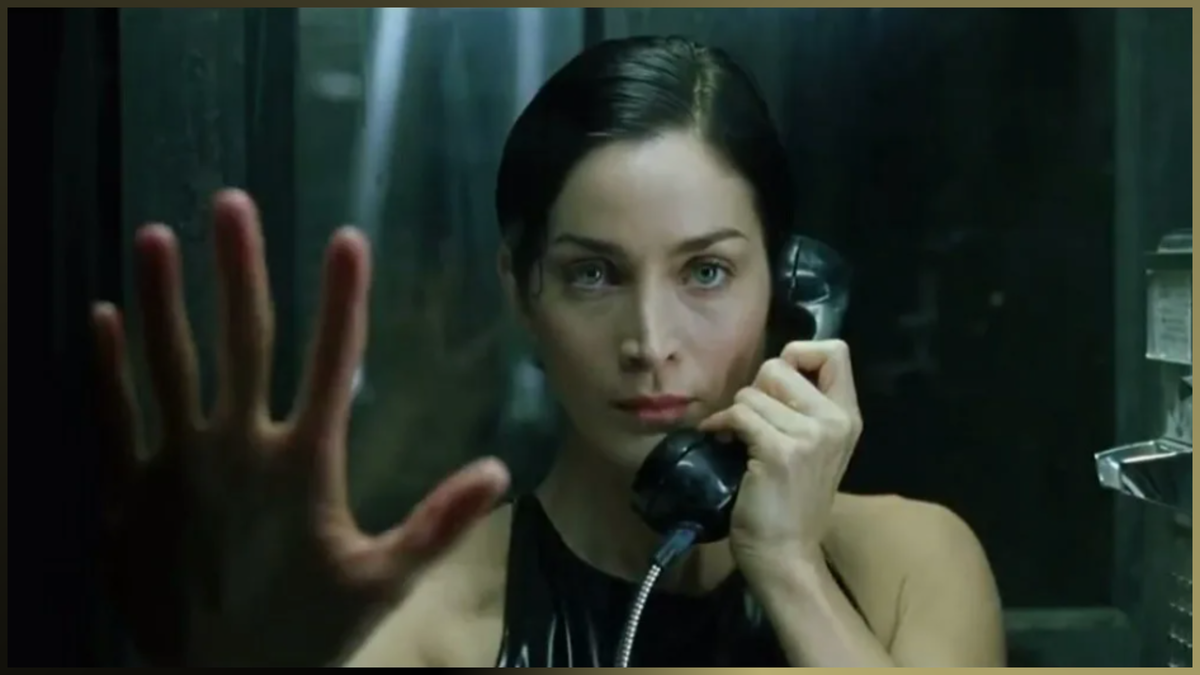 Кадр из фильма "Матрица"