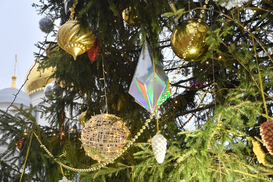    В Ростове выбрали лучшую новогоднюю елку. Владимир ВЕЛЕНГУРИН