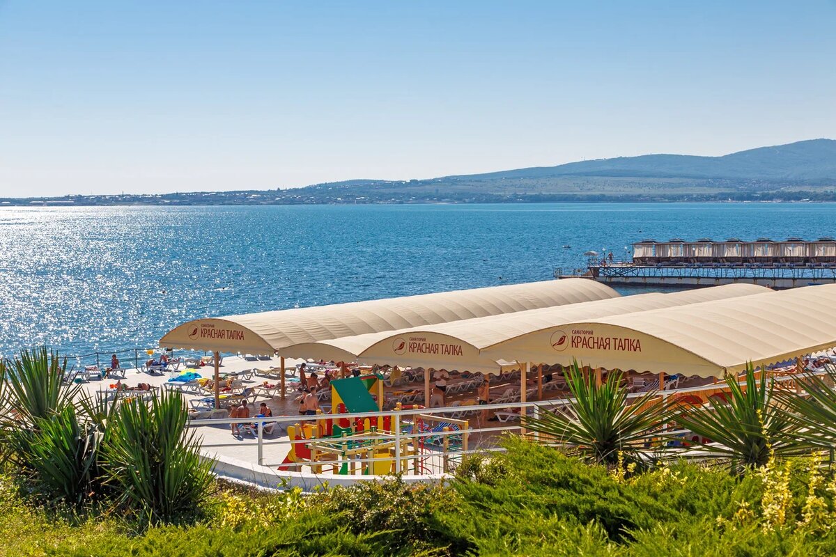 Собственный пляж