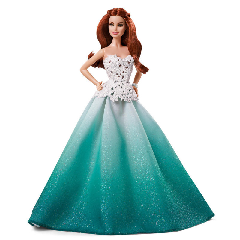 Barbie™ 2016 Holiday Doll - Aqua Gown промо фото
