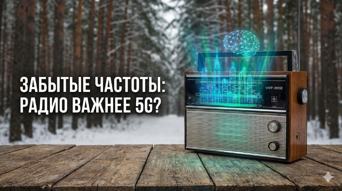  Почему в 2026 году радио стало важнее 5G и при чем тут нейросети?