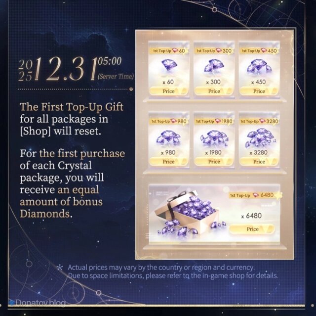    First Top-Up в Love and Deepspace